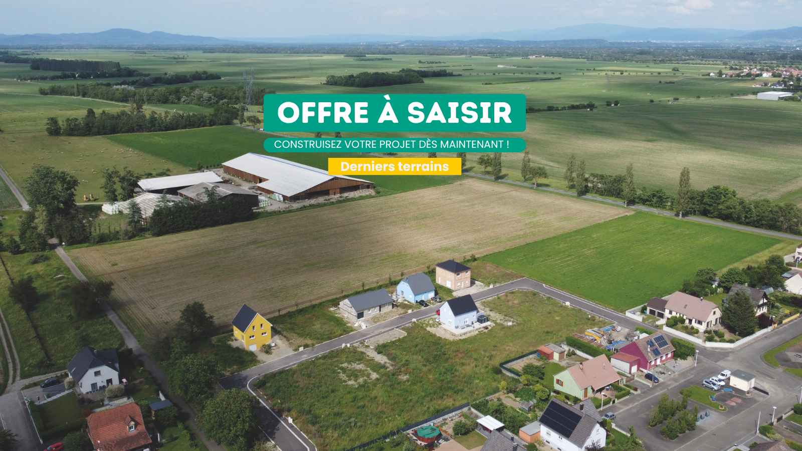 TERRAIN A VENDRE BALGAU | SOVIA Aménageur Le Bosquet Rixheim 0