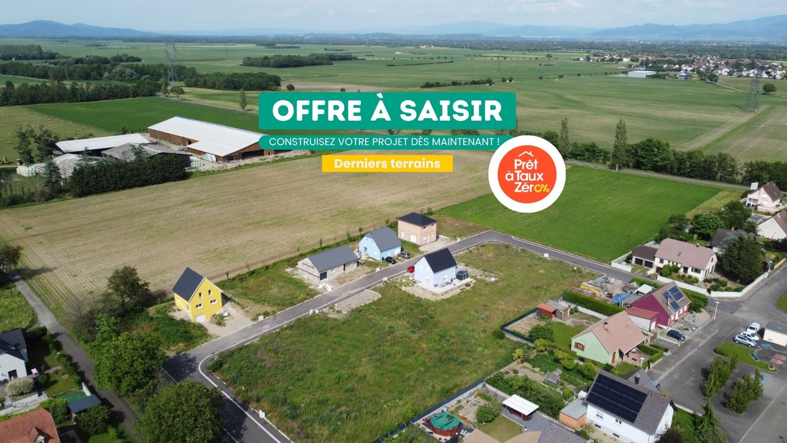 TERRAINS A VENDRE BALGAU | SOVIA Aménageur Le Bosquet Rixheim 0