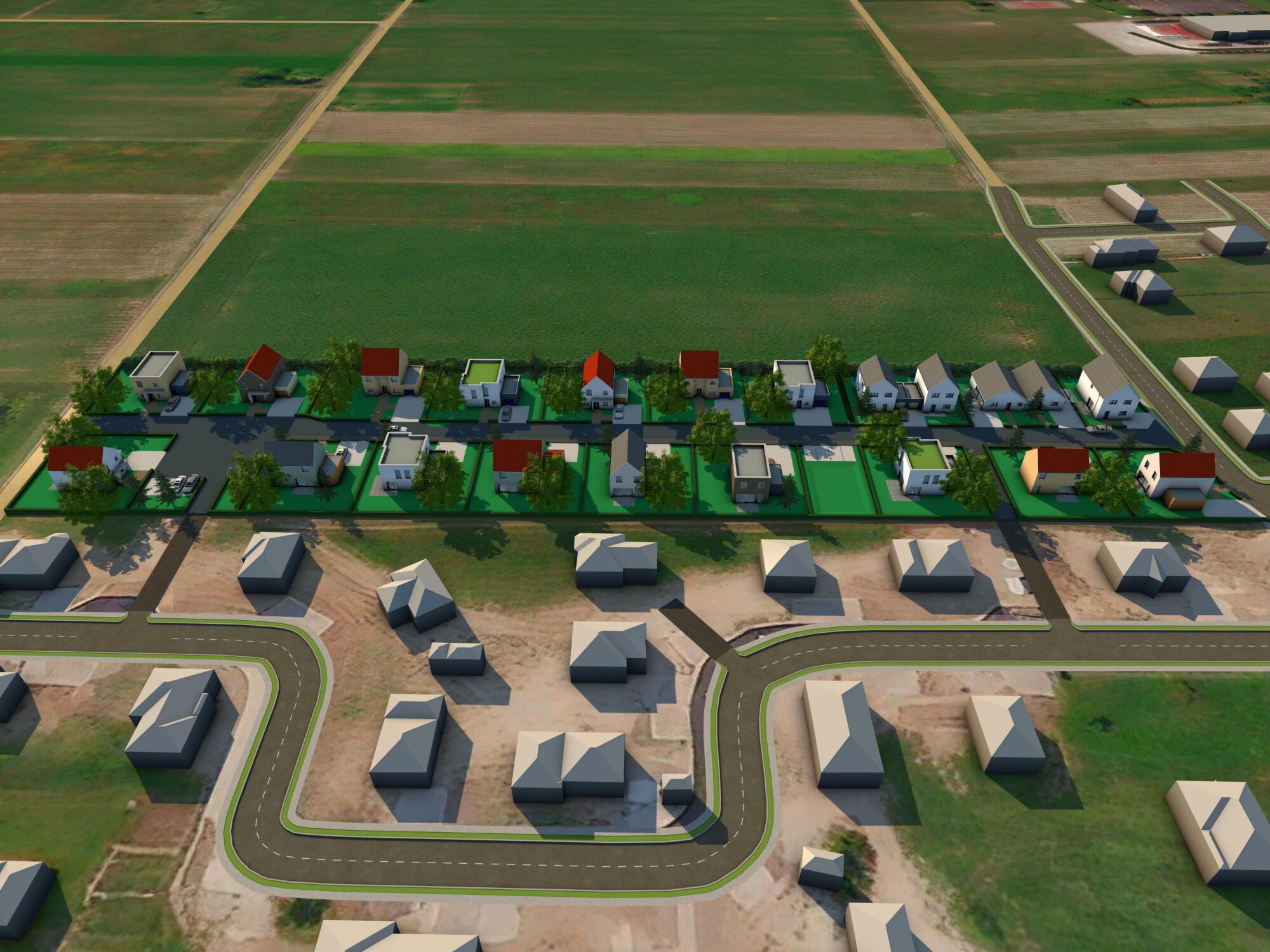 Terrain diffus ou terrain en lotissement : que choisir selon votre profil ? Pfastatt