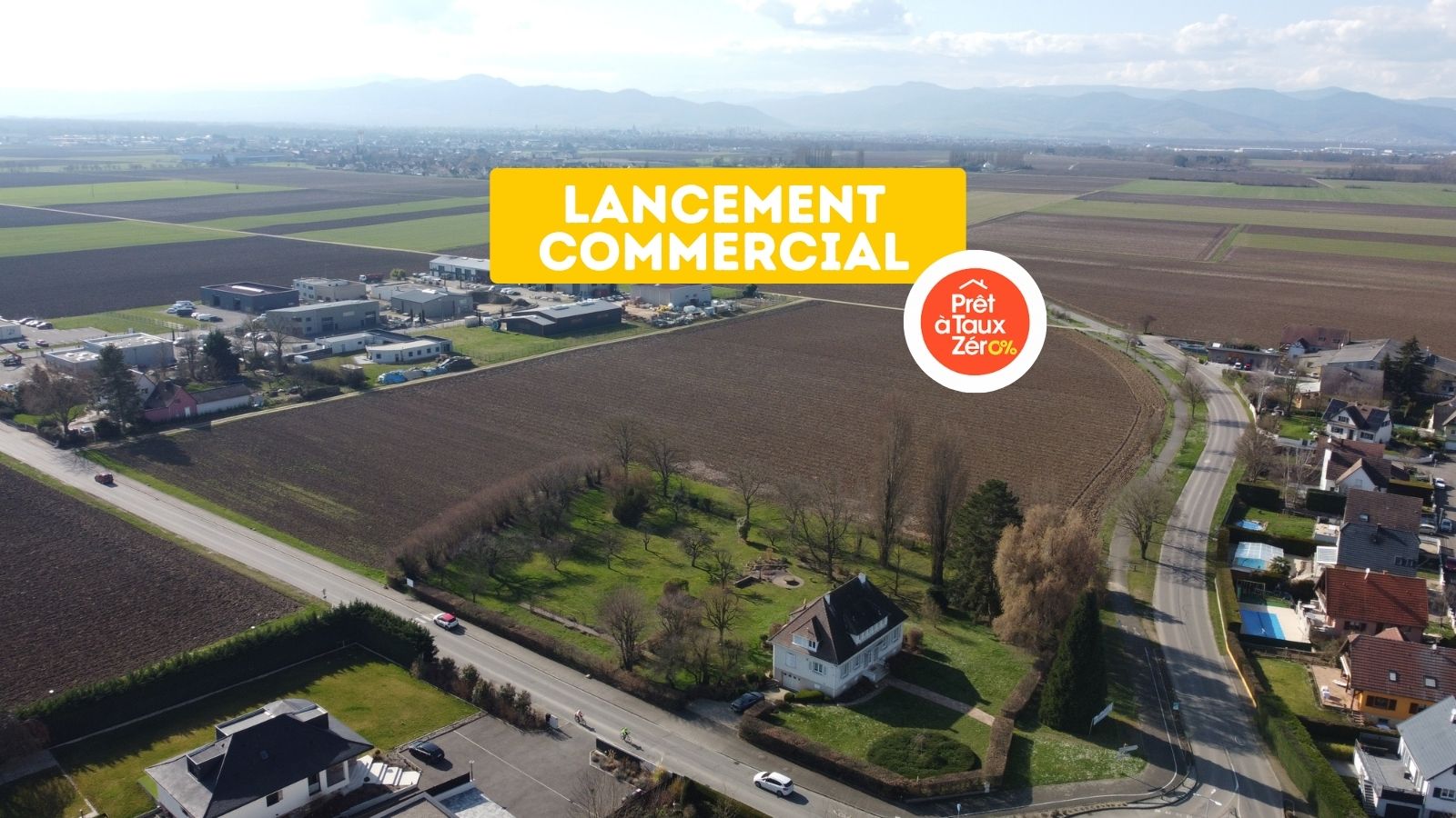 TERRAINS A VENDRE BISCHWIHR | SOVIA Aménageur Route d’Andolsheim Colmar 0
