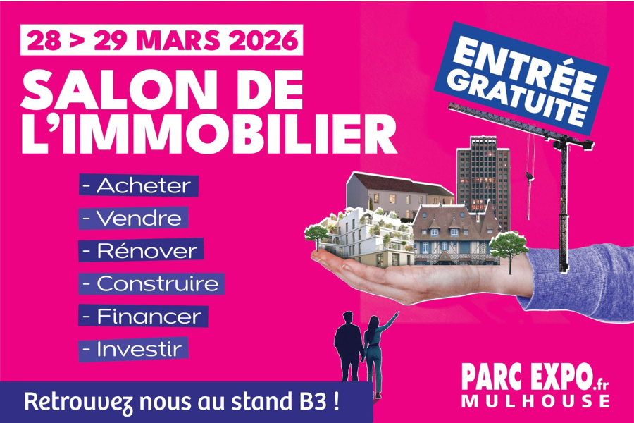 Trouvez le terrain id&eacute;al avec Sovia au Salon de l&rsquo;Immobilier de Mulhouse ! Pfastatt